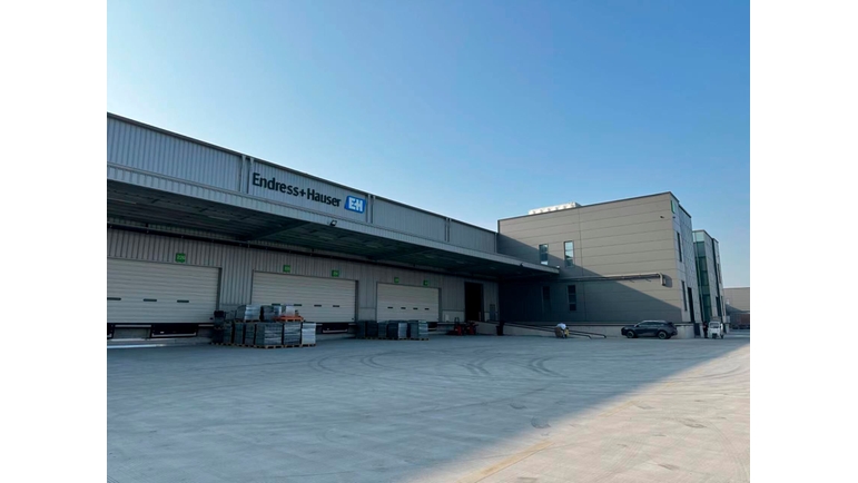 Das neue Logistikzentrum von Endress+Hauser befindet sich in Kunshan im Osten Chinas und ist seit 2024 in Betrieb.