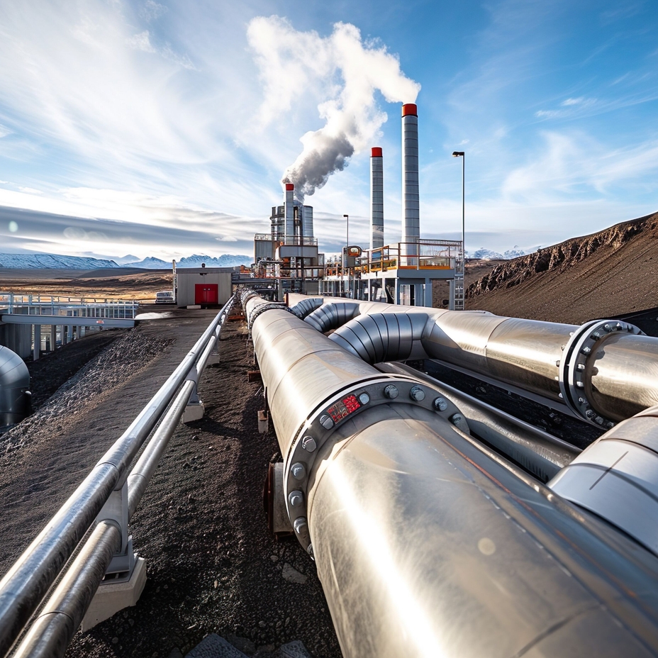 Industrielle Hafenanlage