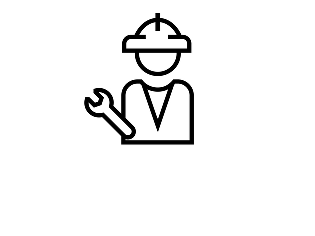 Serviceingenieur Icon - eine Schlüsselrolle zur Überwachung des Gerätezustands