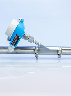 TM611 Aluminium auf Rohr montiert