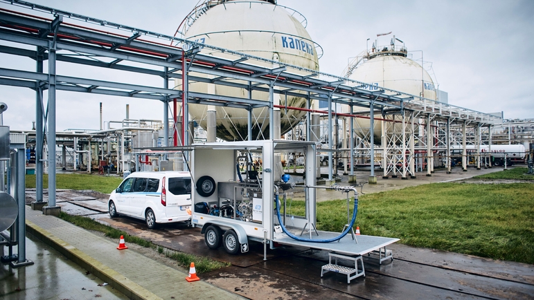 Das globale Kalibriernetzwerk der Endress+Hauser Gruppe umfasst mehr als 50 mobile Durchflussanlagen.