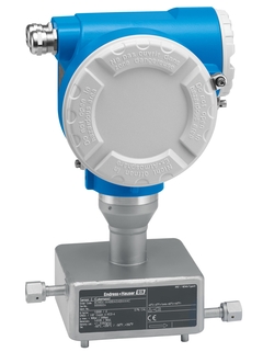 Produktbild: Coriolis-Durchflussmessgerät Cubemass / 8CM für die Messung kleinster Mengen von Flüssigkeiten und Gasen