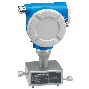 Produktbild: Coriolis-Durchflussmessgerät Cubemass / 8CM für die Messung kleinster Mengen von Flüssigkeiten und Gasen