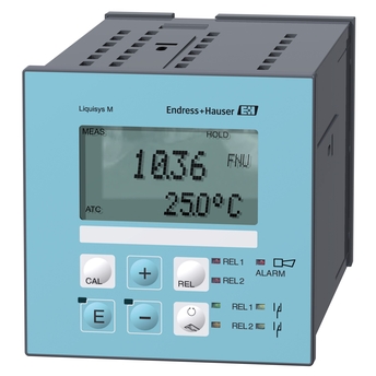 Das Liquisys CUM223 ist ein kompakter Schalttafel-Messumformer für die Messung des  Trübungs- und Feststoffgehalts.