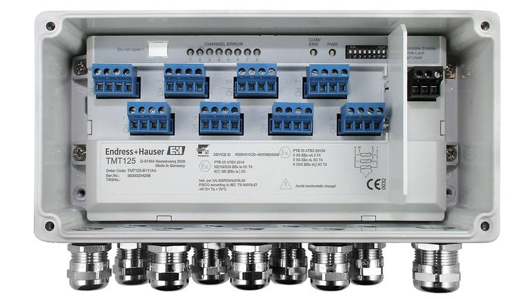 Temperatur-Hutschienentransmitter: TMT125 Temperatur-Hutschienentransmitter: TMT125