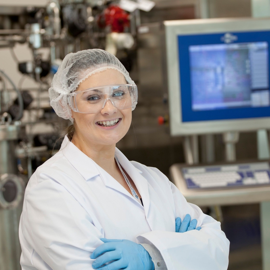 Biotechnologe in einem Labor