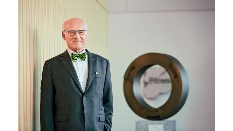 Der Unternehmer Klaus Endress feiert am 9. Dezember 2018 seinen 70. Geburtstag.