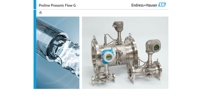 eBook Titelblatt: Proline Prosonic Flow G 300 und Proline Prosonic Flow G 500