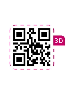 3D QR Code für t-mass F/I 300/500