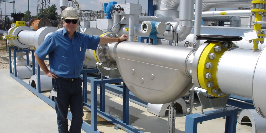 Gas flow measurement