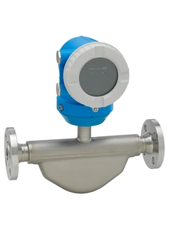 Picture of Coriolis flowmeter Proline Promass K 10 with flange connections and LED display