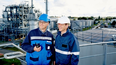 Endress+hauser customer visit at a refinery