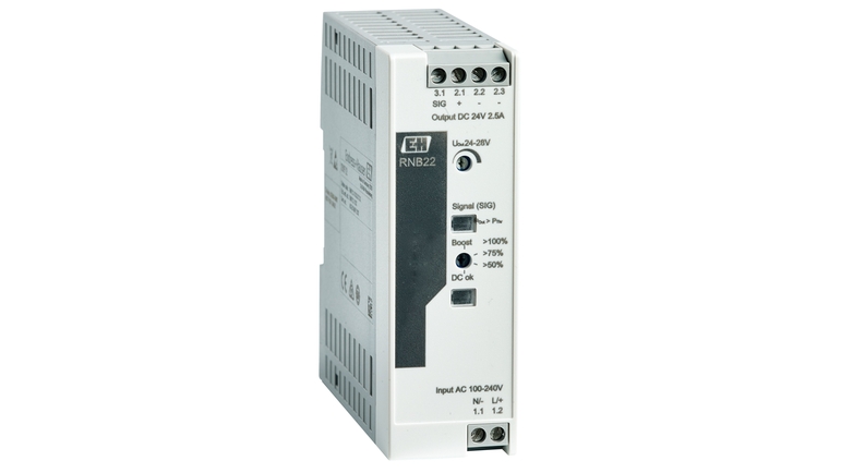 RNB22 230V/110V AC to 24V DC system power supply