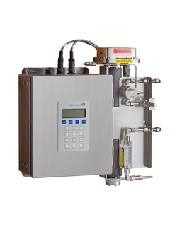 Produktbild: einkanaliges H2O-Gasanalysegerät SS500 mit Probenentnahmesystem, Ansicht von rechts