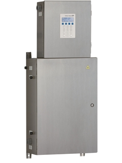 Produktbild: einkanaliges H2O-Gasanalysegerät SS500e, Ansicht von rechts