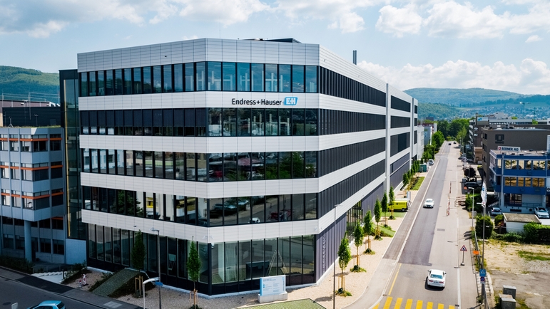 Endress+Hauser Flow: New building