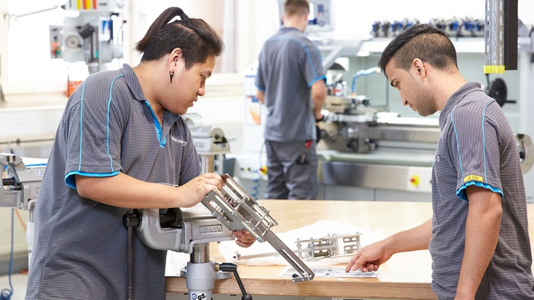 Apprentices at Endress+Hauser Flow