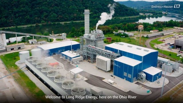 Long Ridge Energy führt ein Pilotprojekt zur Beimischung von Wasserstoff zu Erdgas durch, um die CO₂-Emission zu reduzieren.