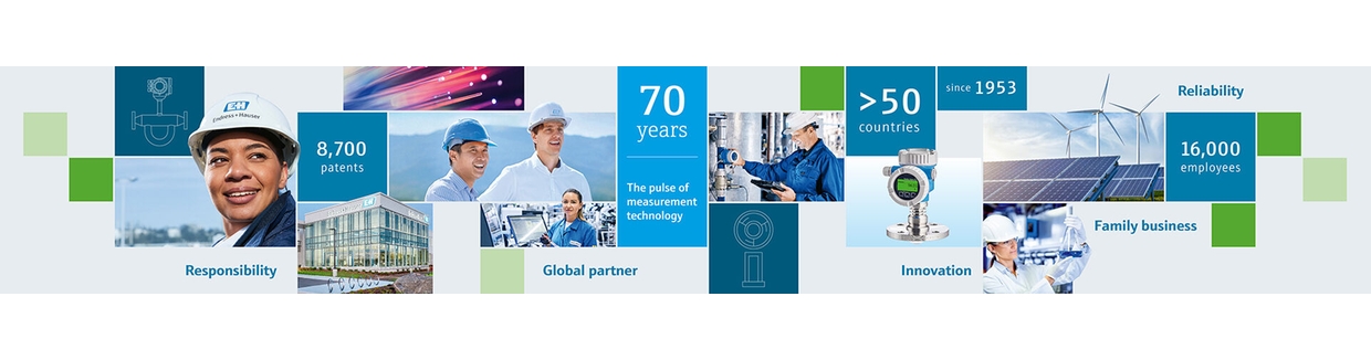 Endress+Hauser celebrates its 70 years anniversary