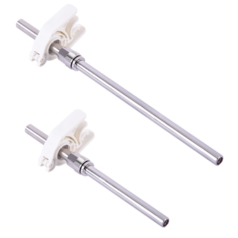 Zwei Raman-Multi-Bio-Optiken und Bio-Sleeves in verschiedenen Längen (120 mm und 220 mm)