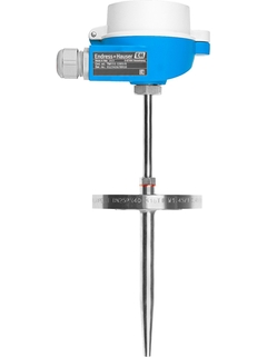 Industrieller Temperatursensor mit Flanschprozessanschluss
