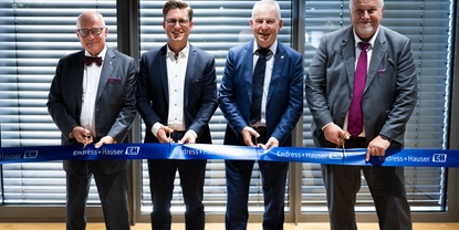 Eröffnung des Erweiterungsbaus bei Endress+Hauser Liquid Analysis in Gerlingen