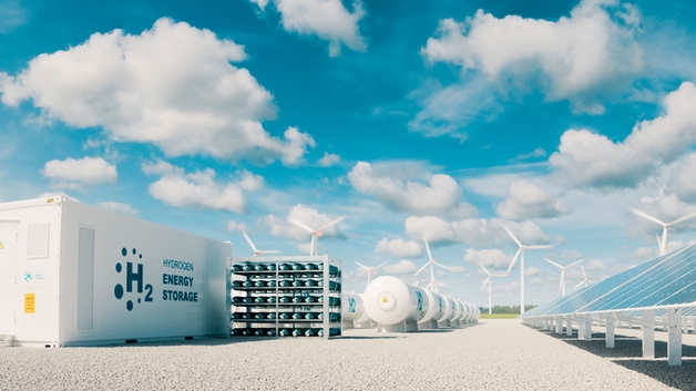 Wasserstoffproduktion und -speicherung mit erneuerbaren Energien