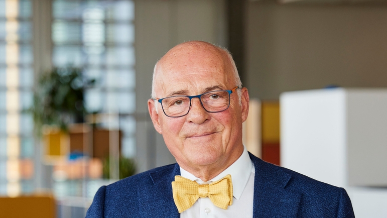 Klaus Endress, langjähriger CEO und Verwaltungsratspräsident der Endress+Hauser Gruppe