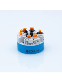 IO-Link RTD temperature transmitter iTEMP TMT36 with push-in terminals for tool-free installation
