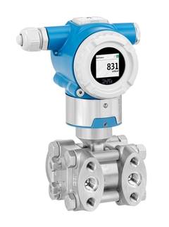 Deltabar PMD50, helles Display